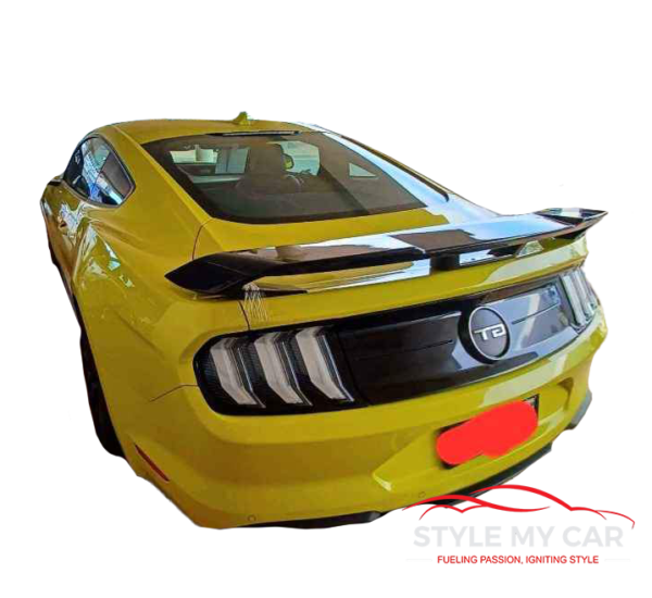 Mustang gt style gloss black spoiler - Image 6