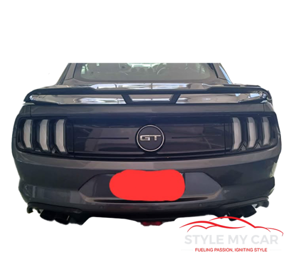 Mustang gt style gloss black spoiler - Image 9