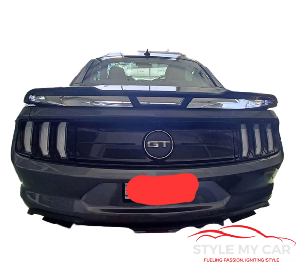 Mustang gt style gloss black spoiler - Image 10