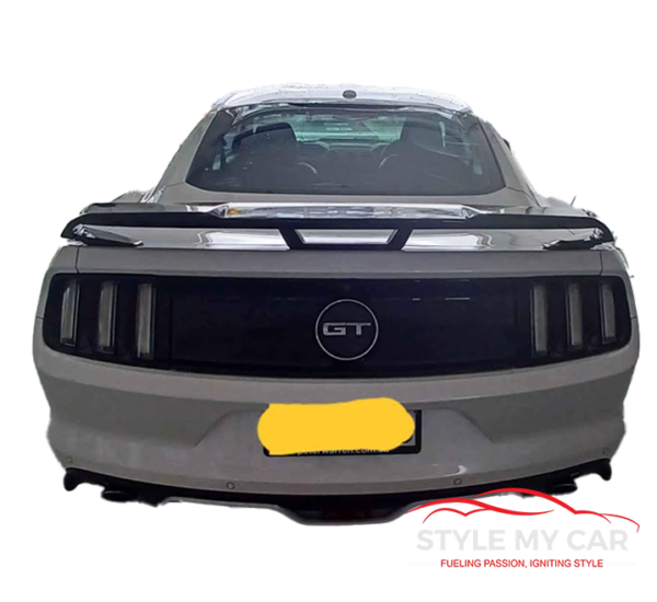 Mustang gt style gloss black spoiler - Image 8
