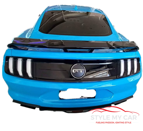 Mustang gt style gloss black spoiler - Image 3