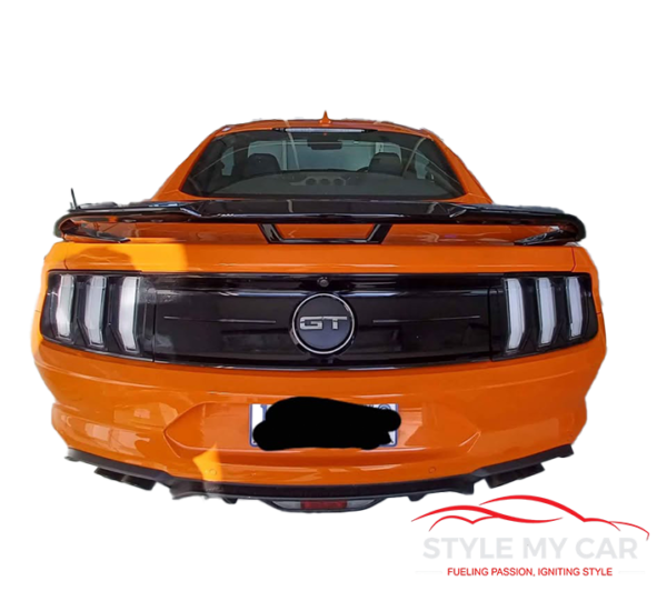 Mustang gt style gloss black spoiler - Image 7